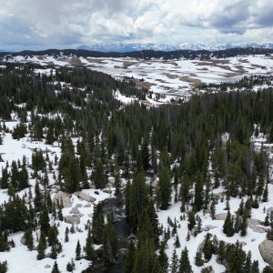Canyon Creek Feeding to Chain Lakes. Alt: 145' AGL