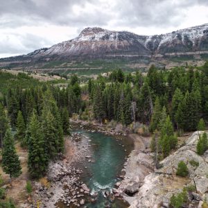 Hunter's Peak, Clarks Fork Fall